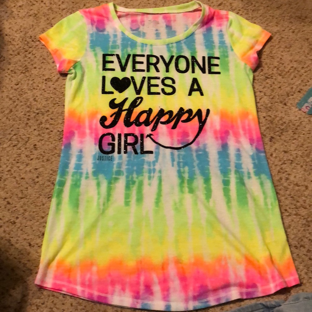 Justice top size 16